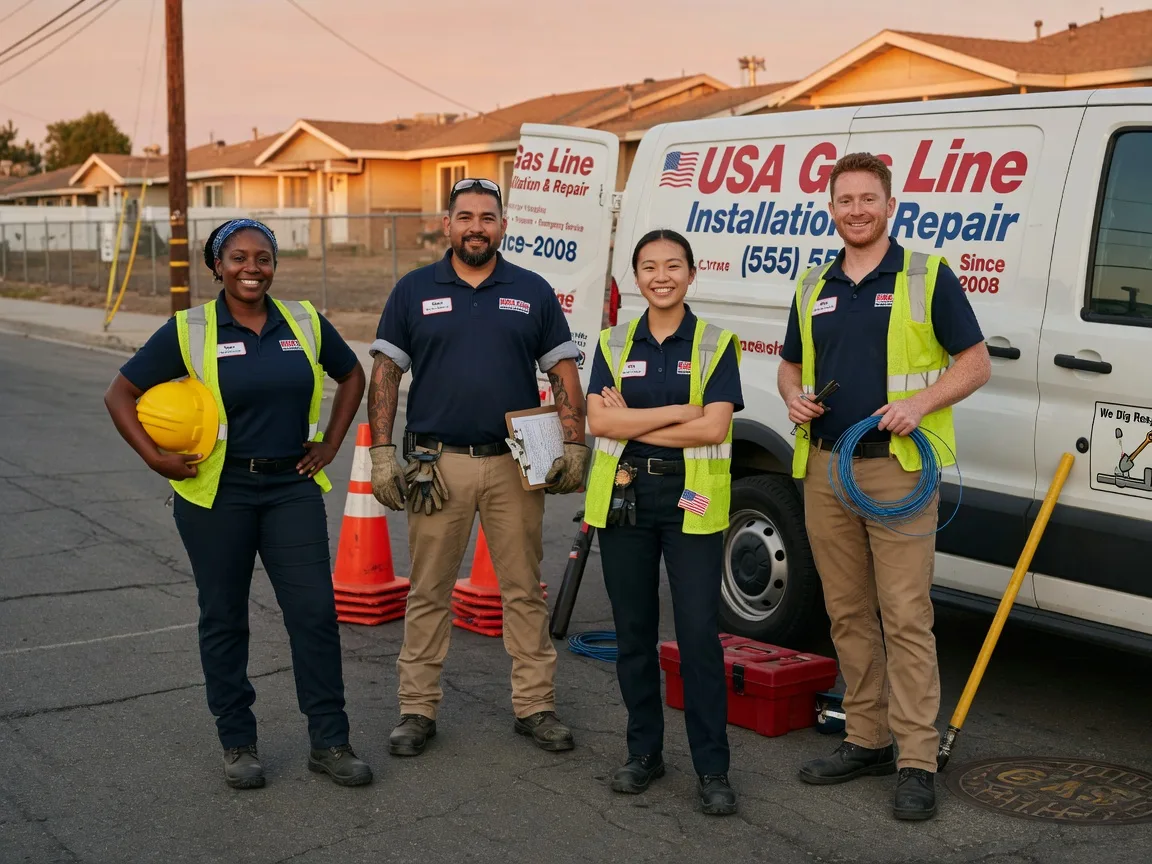 Gas Line Installation company in Colona, IL